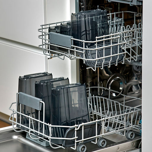 Контейнеров для сыпучих продуктов, набор 3 штук: 1,4л 3шт, полипропилен, дымчатый (Россия) - Домашняя мода фото 6