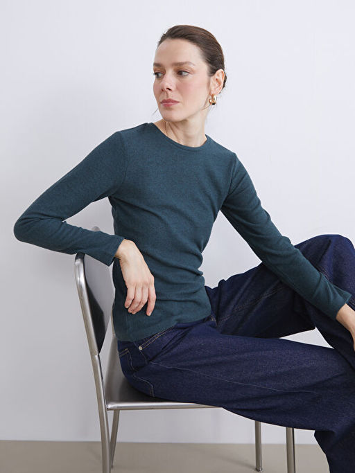 Bisiklet Yaka Kad?n Body