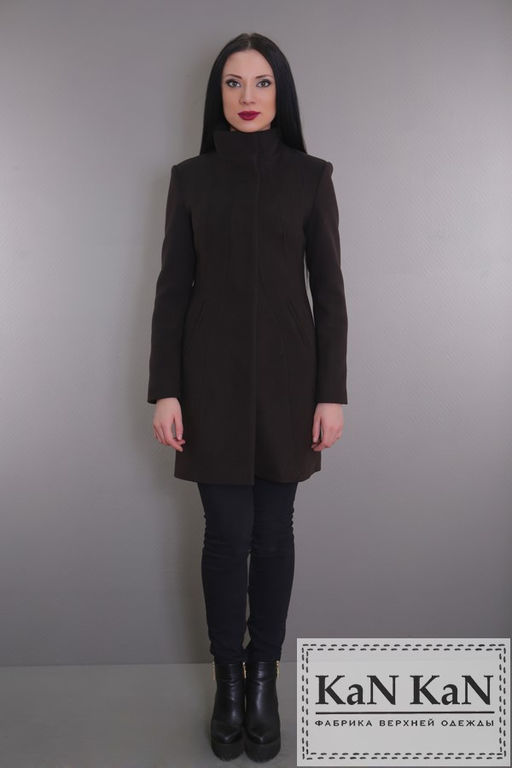 Пальто 890-900 (шоколад)