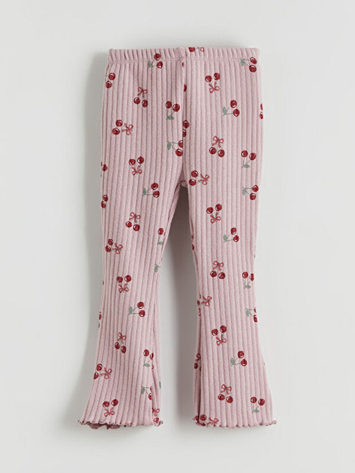 Beli Lastikli K?z Bebek Tayt Pantolon