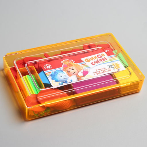 Счётный материал «Учимся считать», 130 элементов в наборе, Фиксики, МИКС