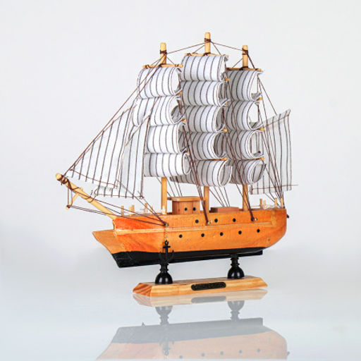 Макет парусного корабля 23х23 см / SH024MP /уп 48/ - Галеонтрейд фото 10
