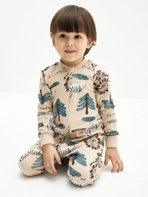Комбинезон для сна для мальчика Сафари - Kogankids фото 15