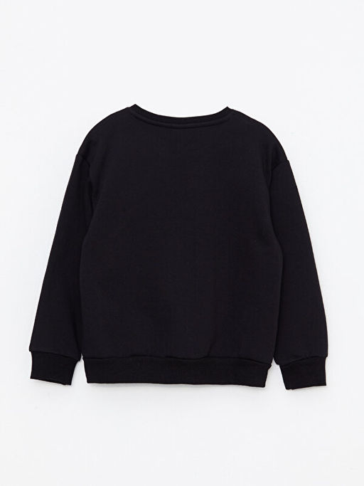 Bisiklet Yaka Powerpuff Girls Bask?l? Uzun Kollu K?z ?ocuk Sweatshirt - Waikiki фото 2