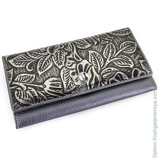 Большой женский кожаный кошелек Sergio Valentini СВ 8064-572