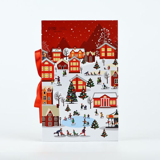 Коробка подарочная - книга С новым годом, 20?12.5?5 см