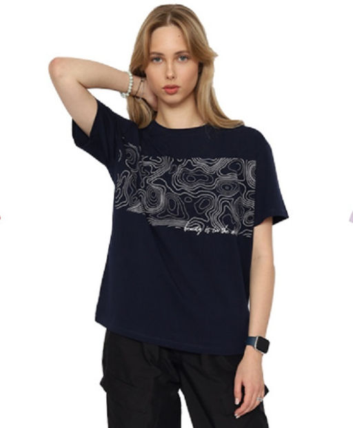 CRB wear/CSLW 60358-43 Футболка женская,голубой/Ex.Cherubino  фото 6