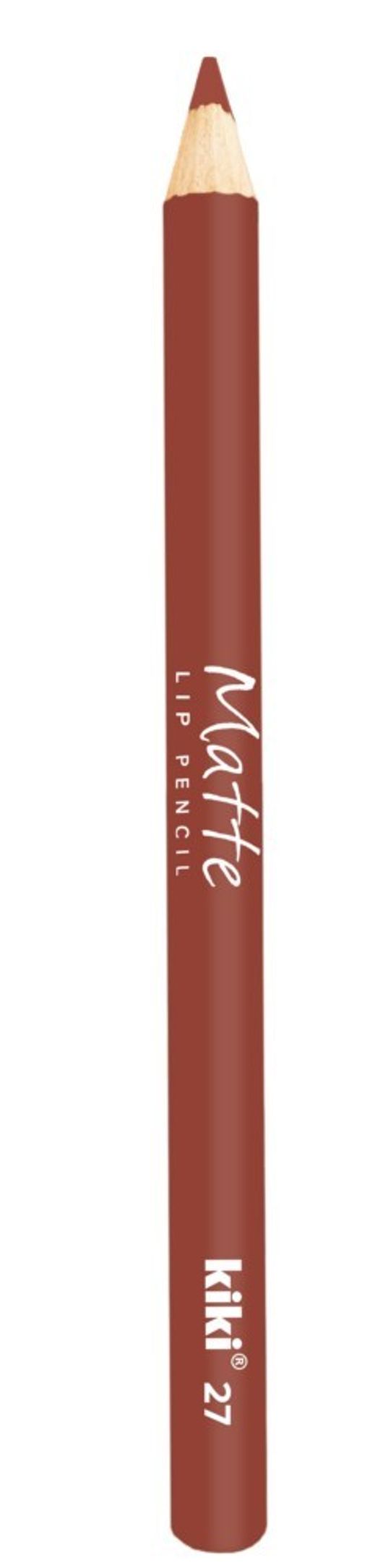 KIKI Карандаш для губ MATTE 27, бежевый  фото 2