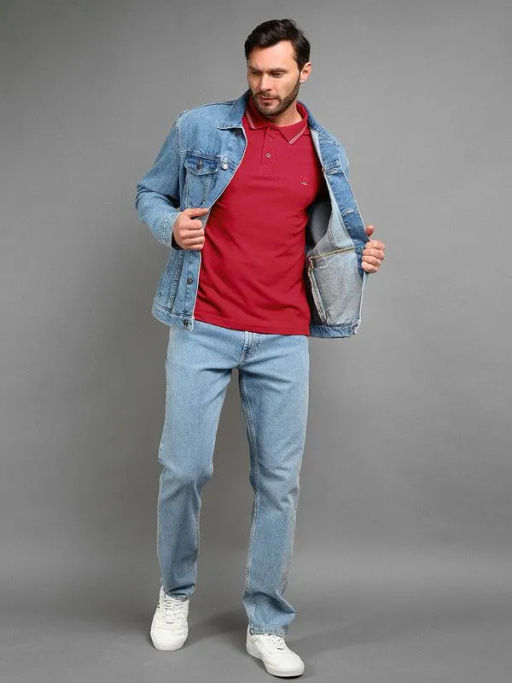 Футболка-поло мужская - F5 фото 7