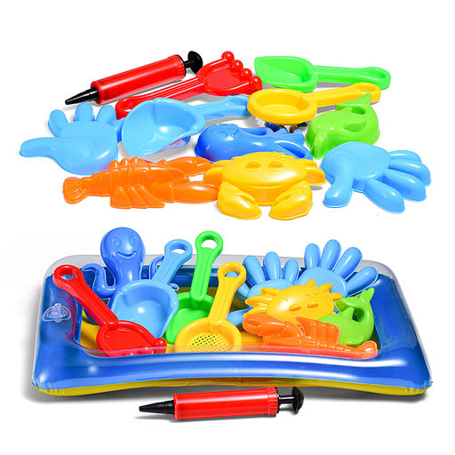 Набор для игры в песке "Морской бриз" в сетке