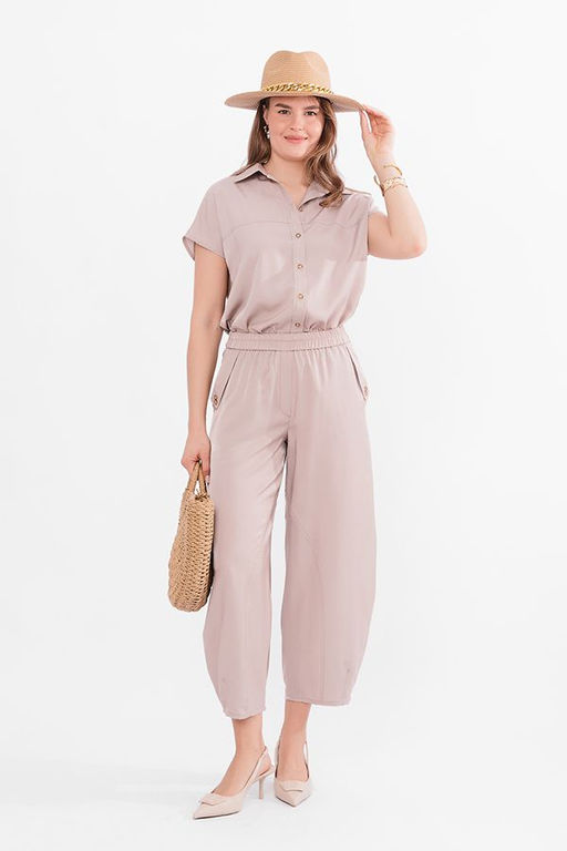 NOBBY, Блузка из вискозы 0011-104/2 (бежевый)  фото 3