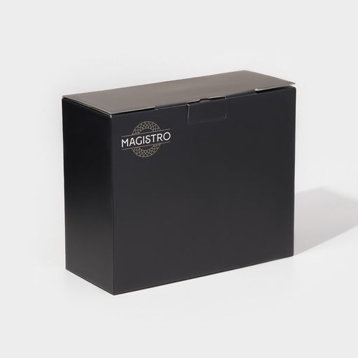 Набор баночек для специй Magistro «Модерн», на подставке, 12 шт., стекло