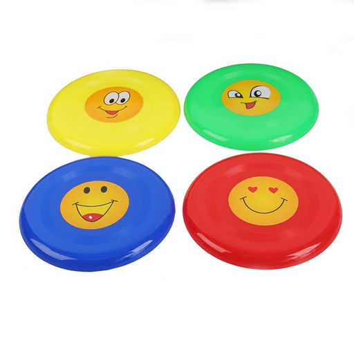 Цена за 2 шт. Фрисби, летающая тарелка «Смайл», цвета МИКС