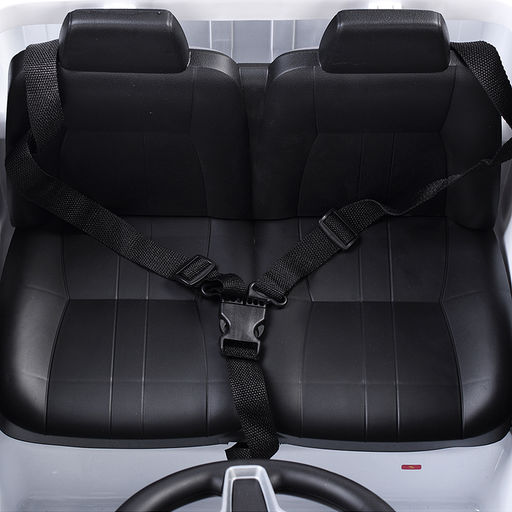 Электромобиль "Городской гигант" на аккумуляторе, с р/у управлением, в коробке (белый)