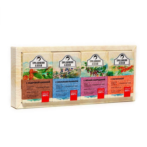 Подарочный набор травяных чаёв Ароматы тайги, 4*50 г - Simaland фото 3
