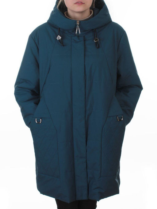 B-617 BLUE Куртка демисезонная женская (100 гр. холлофайбер)