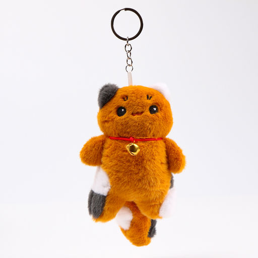Мягкая игрушка Котик на брелоке, 14 см, цвет коричневый - Simaland фото 5