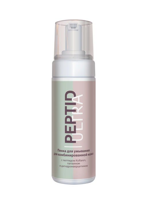 Пенка для умывания для комбинированной кожи Peptid Ultra, 180 мл