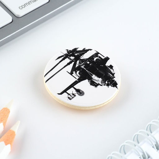 Цена за 2 шт. Значок и брелок на 23 Февраля Для настоящего героя, подарочный набор : 2 предмета - Сима-ленд фото 9