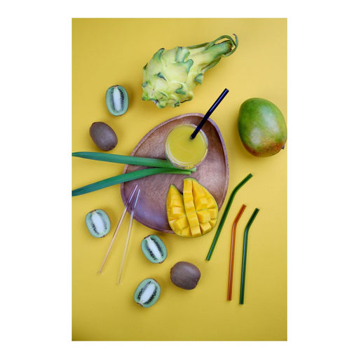 Набор из 6-ти многоразовых трубочек для напитков Walmer Cocktail Color, цвет разноцветный  фото 7