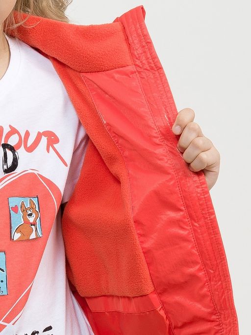 PELICAN, плащ для девочек, Красный  фото 3