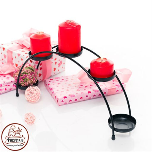 Подсвечник декоративный на 5 свечей 607-62 - Фабрика интерьерной ковки фото 4