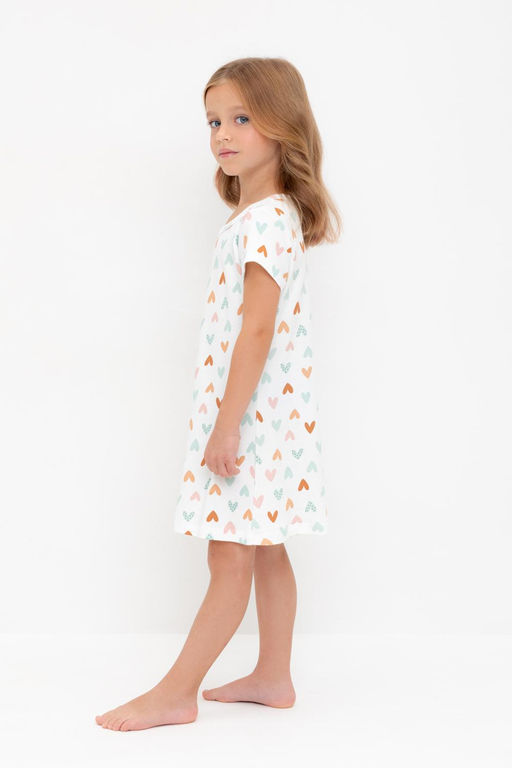 К 1156/конфетти из сердечек на сахаре сорочка для дев