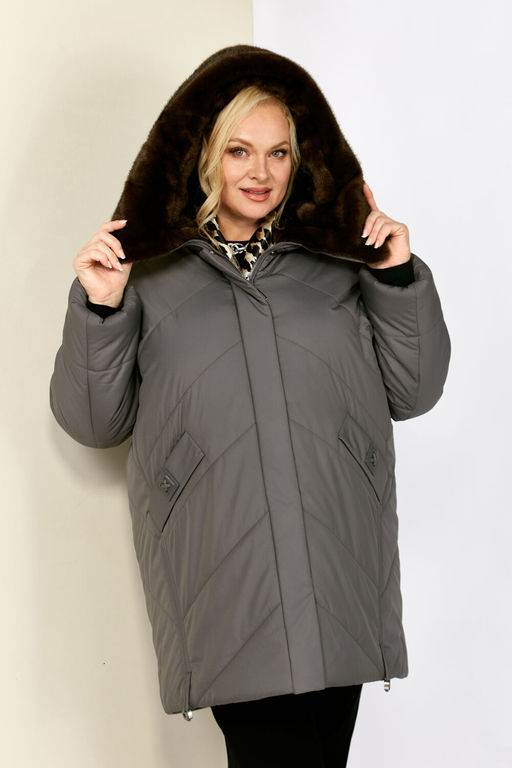 Куртка SHETTI 2205 стальной