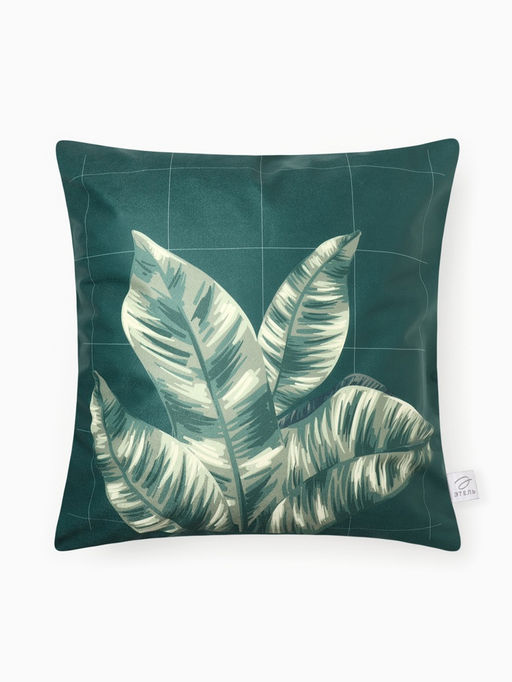 Набор декоративных наволочек Этель Botanica, 4 шт, 40*40 см, велюр  фото 9