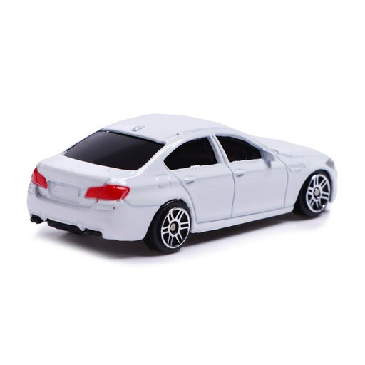 Машина металлическая BMW M5,1:64, цвет белый - Автоград фото 3
