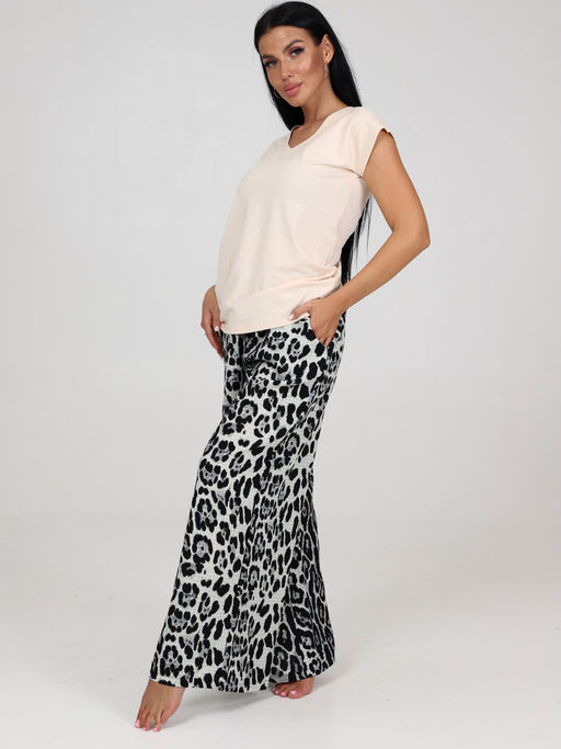 683 ПИЖАМА (брюки) (Бежевый) - А-дина фото 4