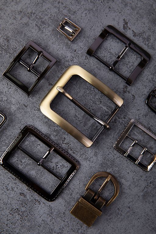 Пряжка GB 1616 Пряжка Micron 60 x 50 мм 1 шт. №07 матовый черный никель