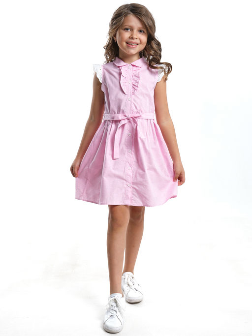 Платье летнее вечернее UD 4563 роз.клетка - Mini maxi фото 4