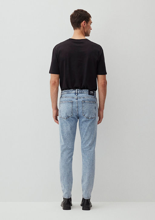 Milan Classic Denim Ac?k Mavi Jean Pantolon  фото 4