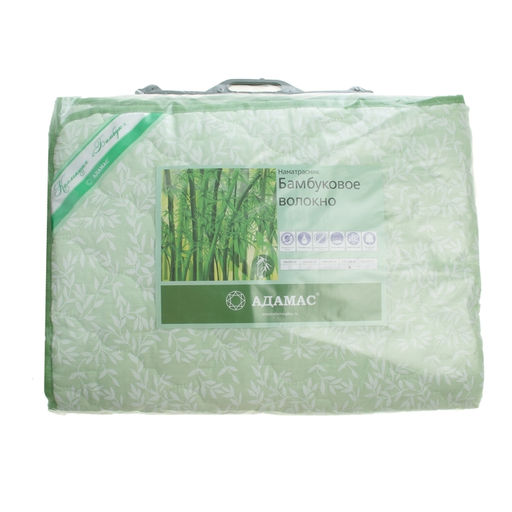 Наматрасник Адамас Бамбук, размер 160х200 см, поликоттон, пакет  фото 3