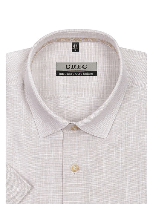 Сорочка мужская короткий рукав GREG 510/201/FL/C/2p  фото 2