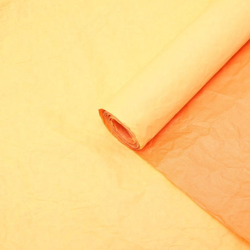 Бумага упаковочная эколюкс «Оранжево - жёлтая», 0.7 x 5 м