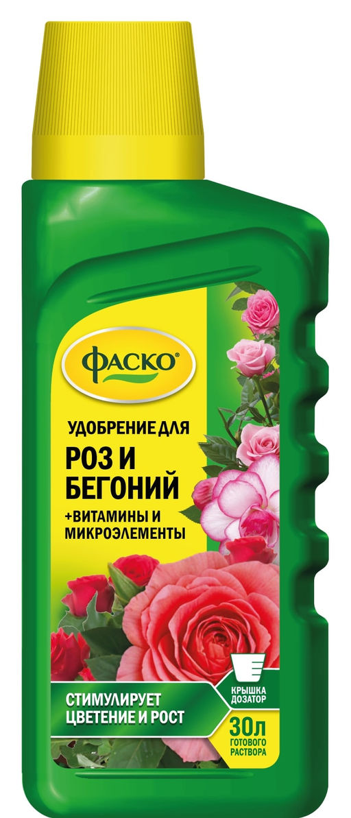 ФАСКО Цветочное счастье Розы и Бегонии ЖКУ 285 мл