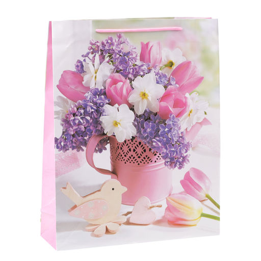 Цена за 12 шт. Пакет подарочный 32x40x10см / 459L /уп 12/840/ микс - Галеонтрейд фото 4