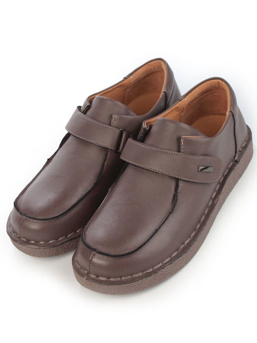 01-D7581-6 BROWN Ботинки демисезонные женские (натуральная кожа) - Фабричный китай фото 4