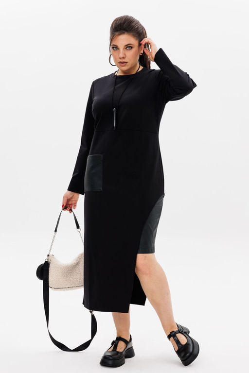 Платье ANELLI 60 черное искушение