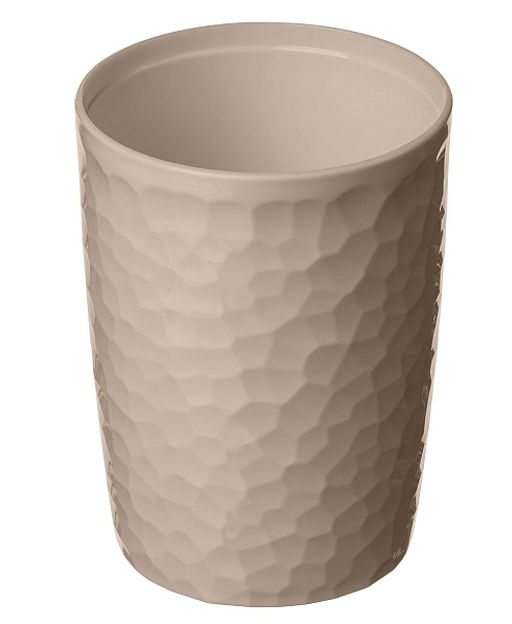 Стаканчик для ванной Tule 350мл (бежевый) - Полимербыт фото 2