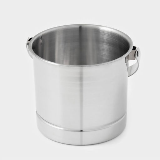 Ведро для льда из нержавеющей стали, 1.3 л, 14.5×12.5 см