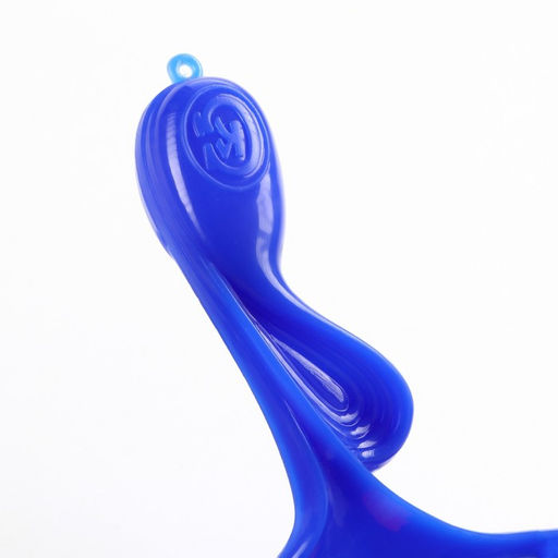 Щётка - пуходёрка большая с каплями, основание 84 х 58 мм, синяя - Пижон фото 4