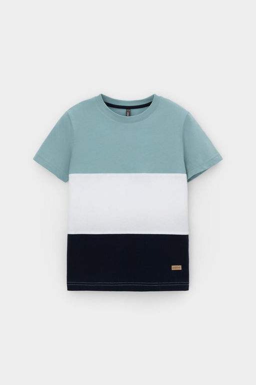 Crockid _ КР 302171-1/турмалин к569 фуфайка (футболка) для мал  фото 7