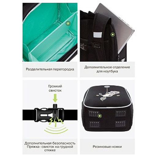 Рюкзак школьный GRIZZLY