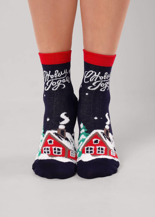 (CLE) Д2562 носки жен. НГ (ЧЗ)