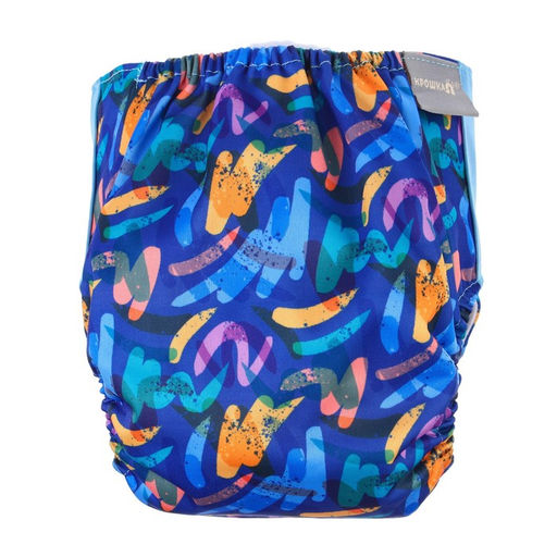 Трусики-подгузник, многоразовый, Абстракция - Крошка я фото 9