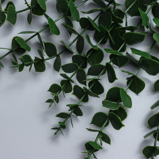 Цена за 12 шт. Декоративная ветка «Эвкалипт», 39×4.5×4.5 см