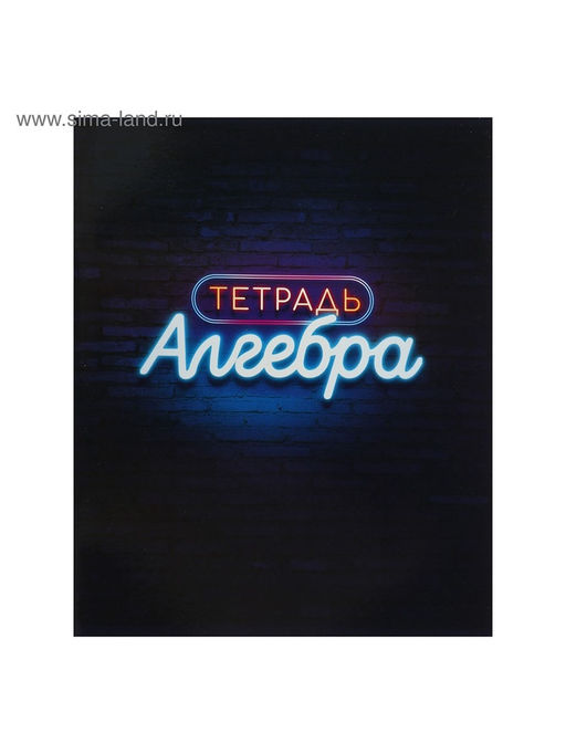 Набор предметных тетрадей Calligrata «Неон», 10 предметов, 48 листов, со справочным материалом, обложка из мелованного картона, УФ-лак, блок офсет